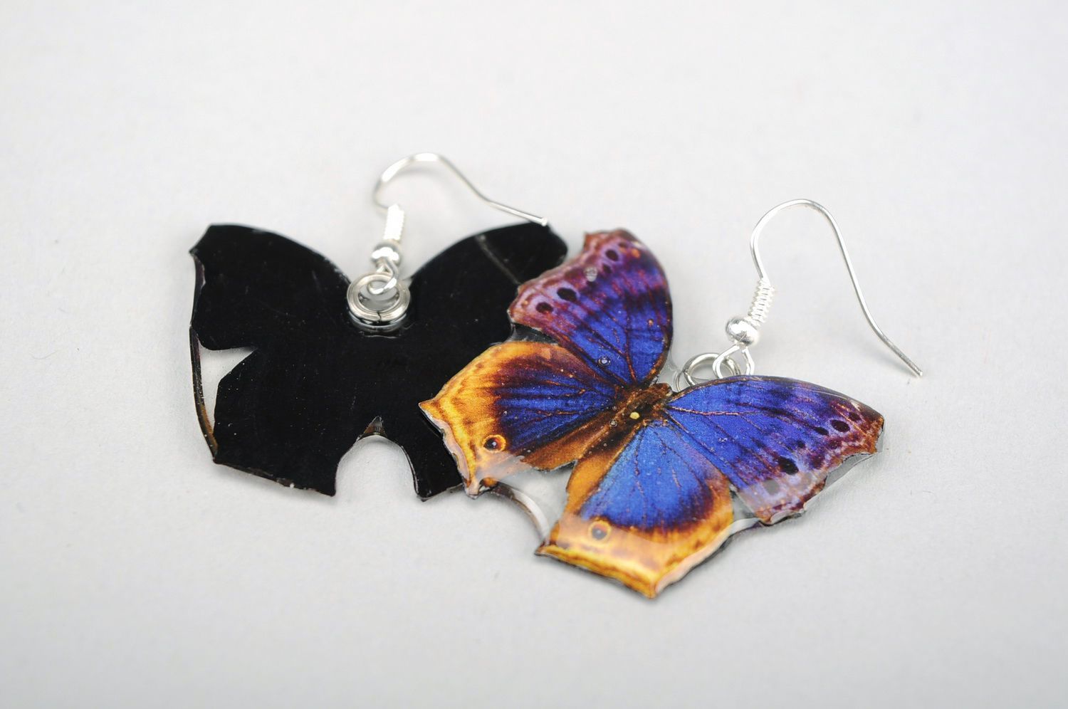 Grelle Ohrringe Schmetterlinge foto 4