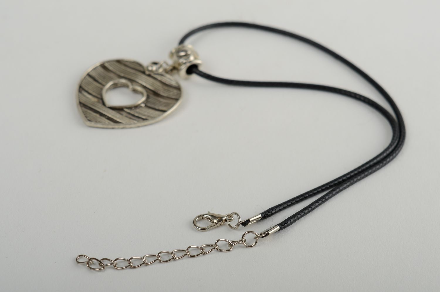Handmade heart pendant women metal pendant fashion jewelry gift for girls photo 3