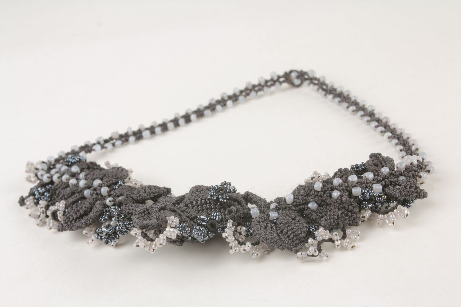 Macrame necklace  photo 5