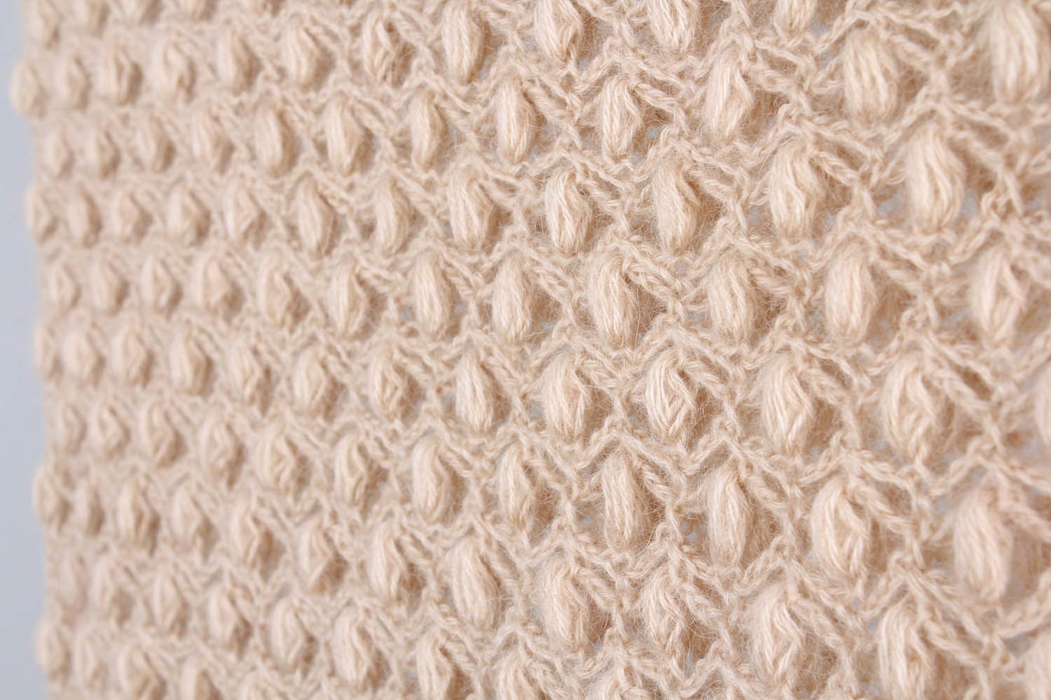 Xale de malha feito à mão lenço quente feminino de tecido de lã feito em croché  foto 5