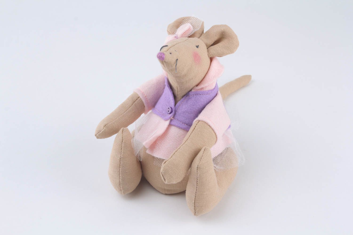 Soft toy mouse photo 2