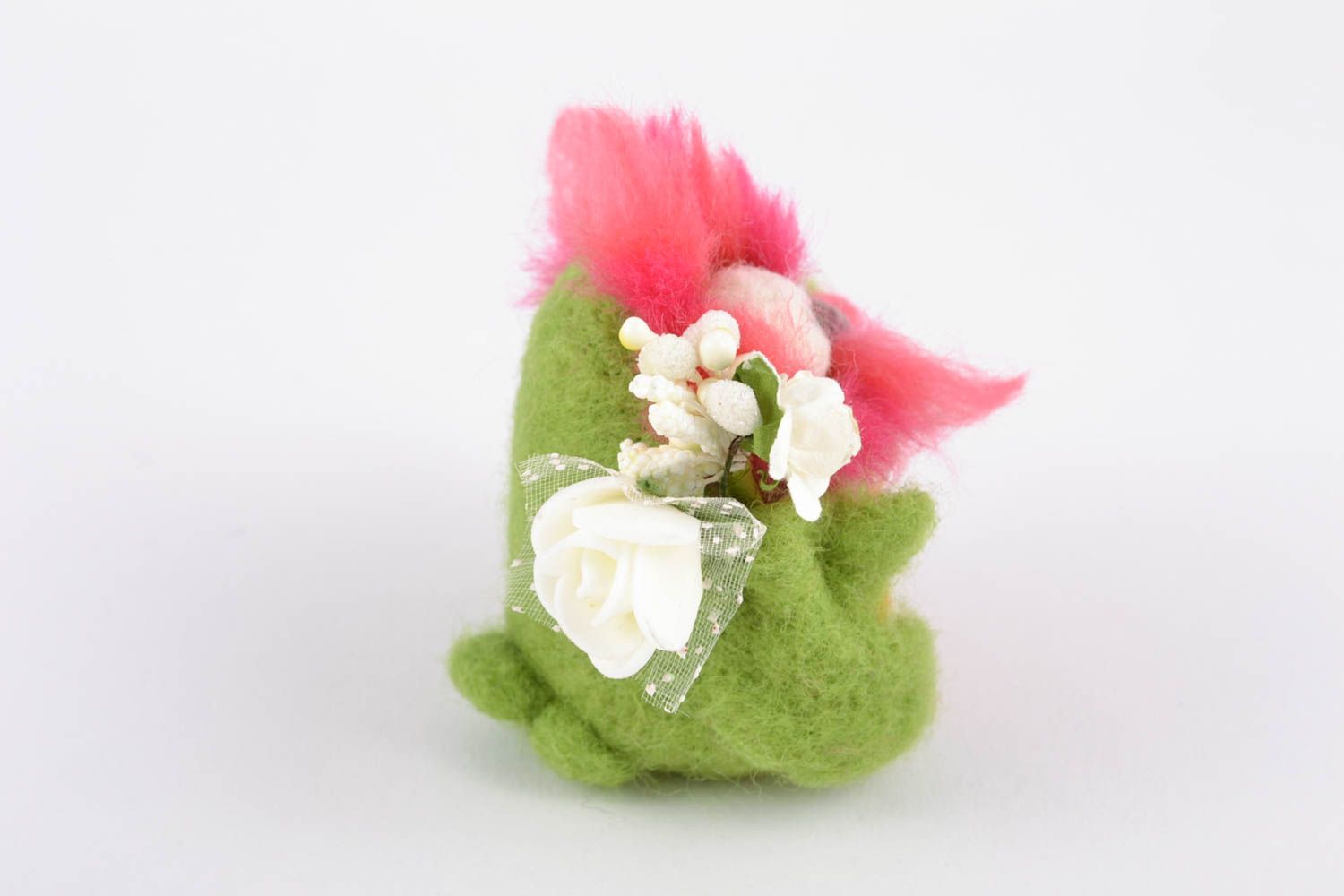 Felted wool toy for home photo 4