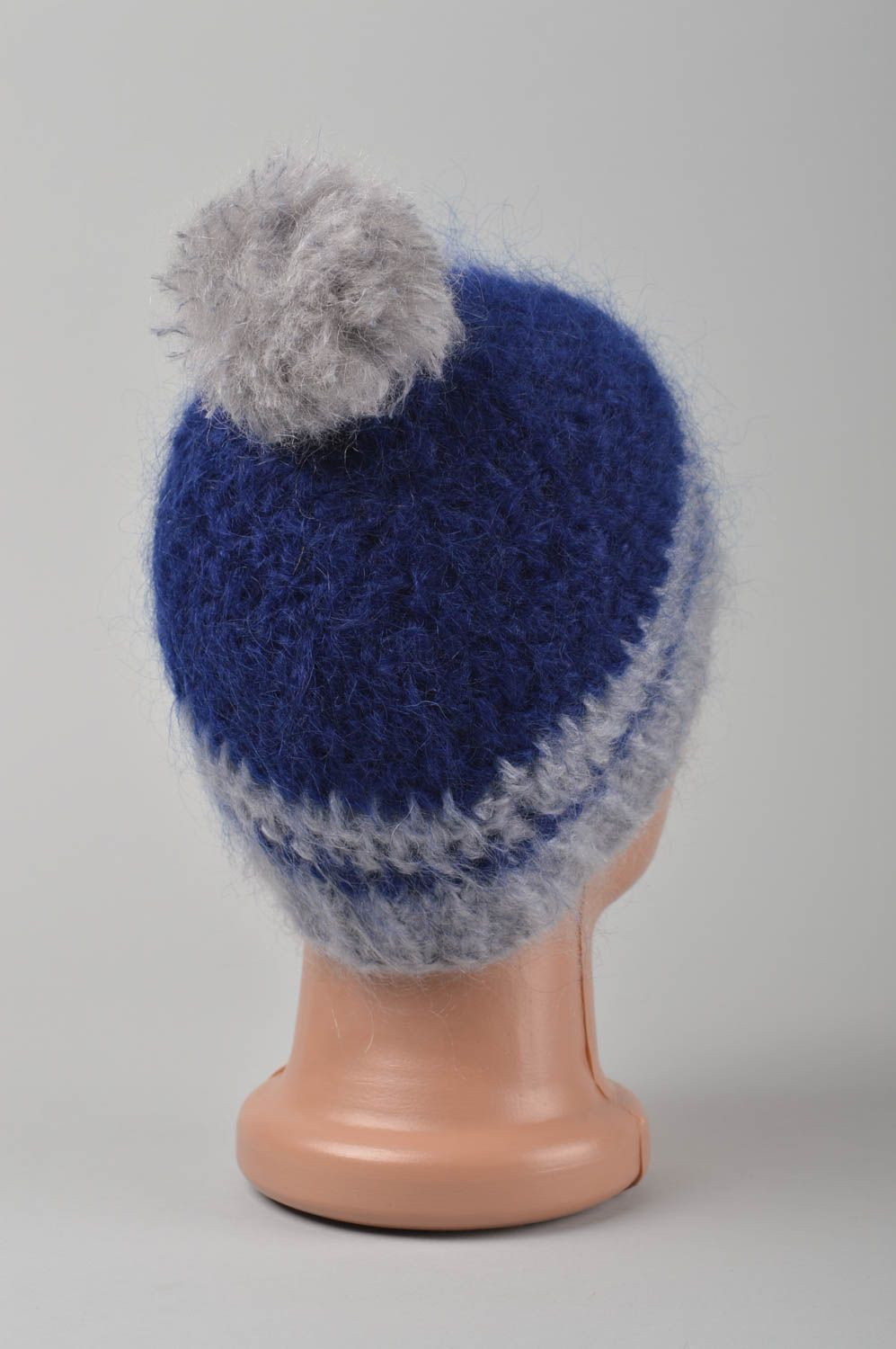 Handmade hat designer hat unusual gift crocheted hat winter hat wool hat photo 5