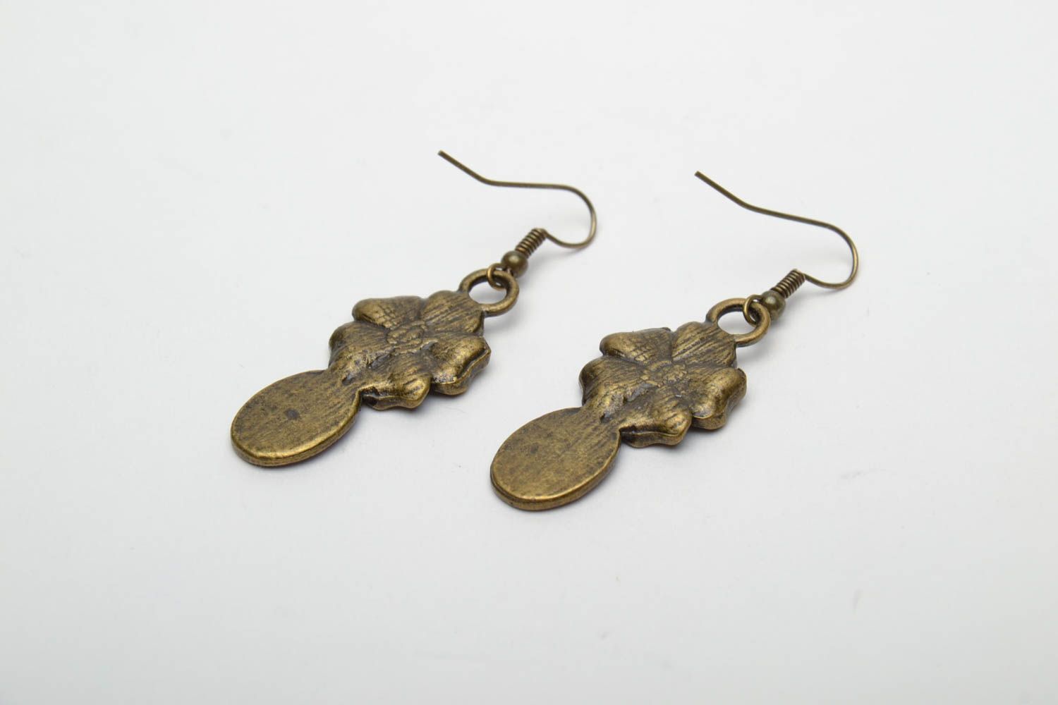 Earrings with real flowers photo 5