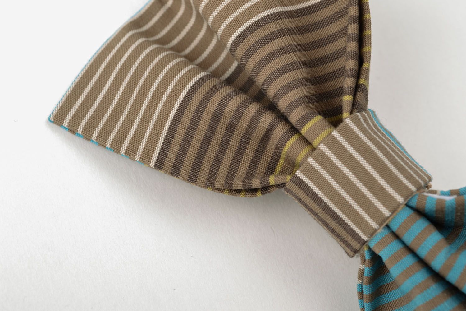 Текстильный галстук-бабочка фото 4