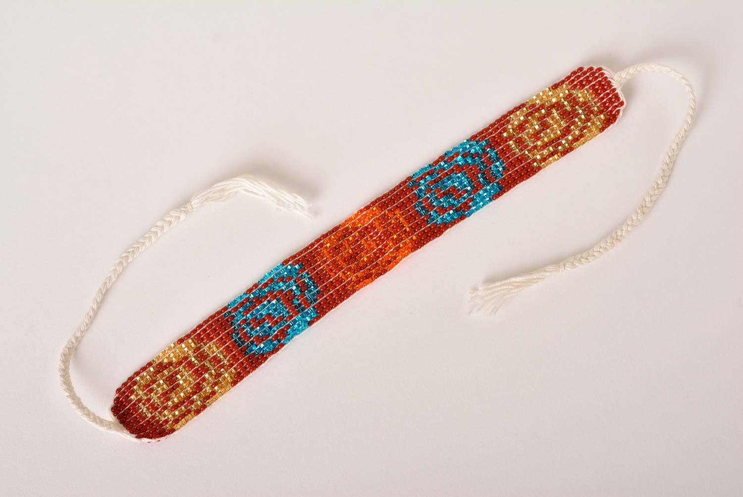 Ethno Armband handgemachtes Glasperlen Armband greller Schmuck für Frauen foto 5