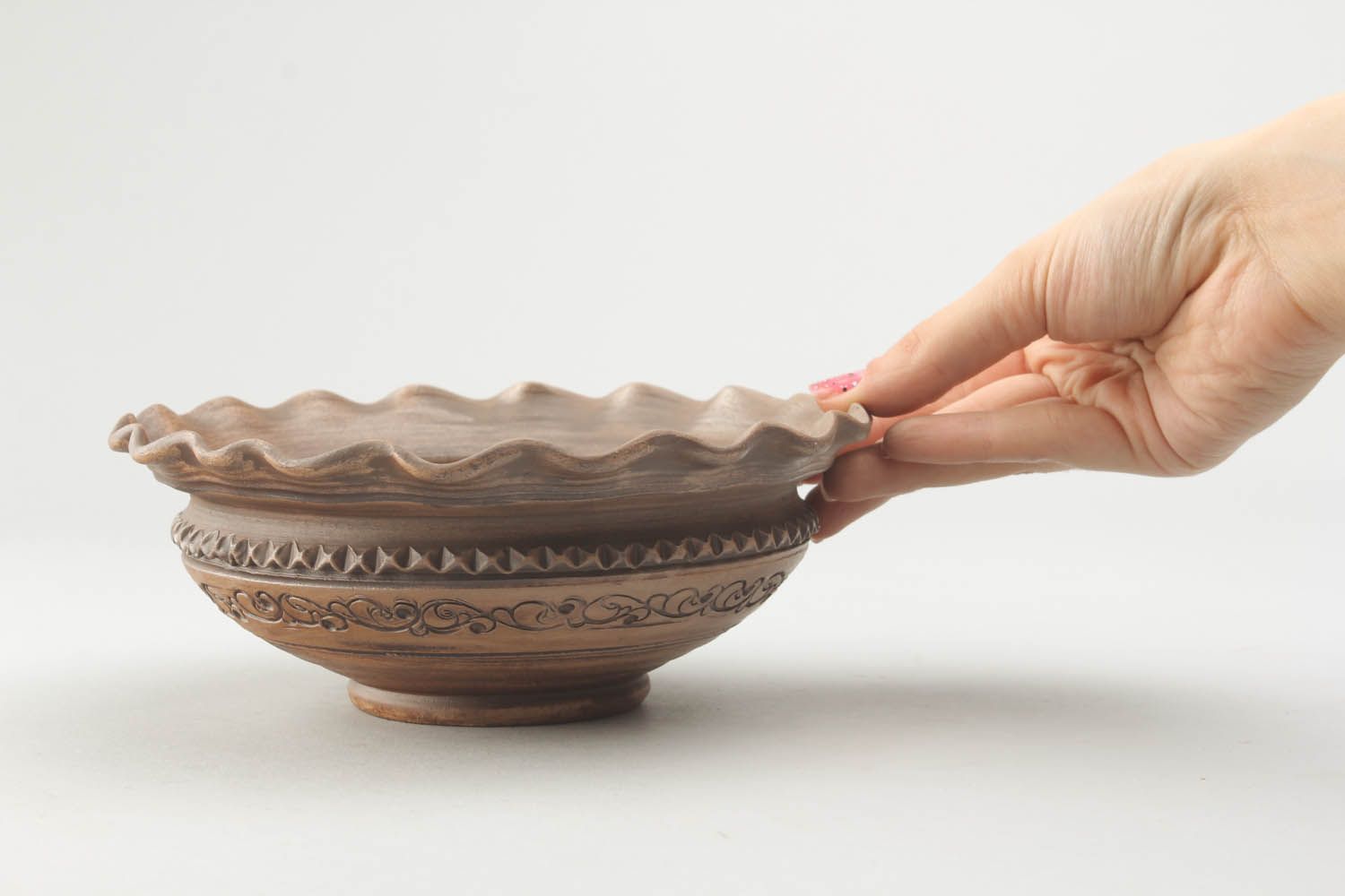 Ceramic bowl for fruit photo 2