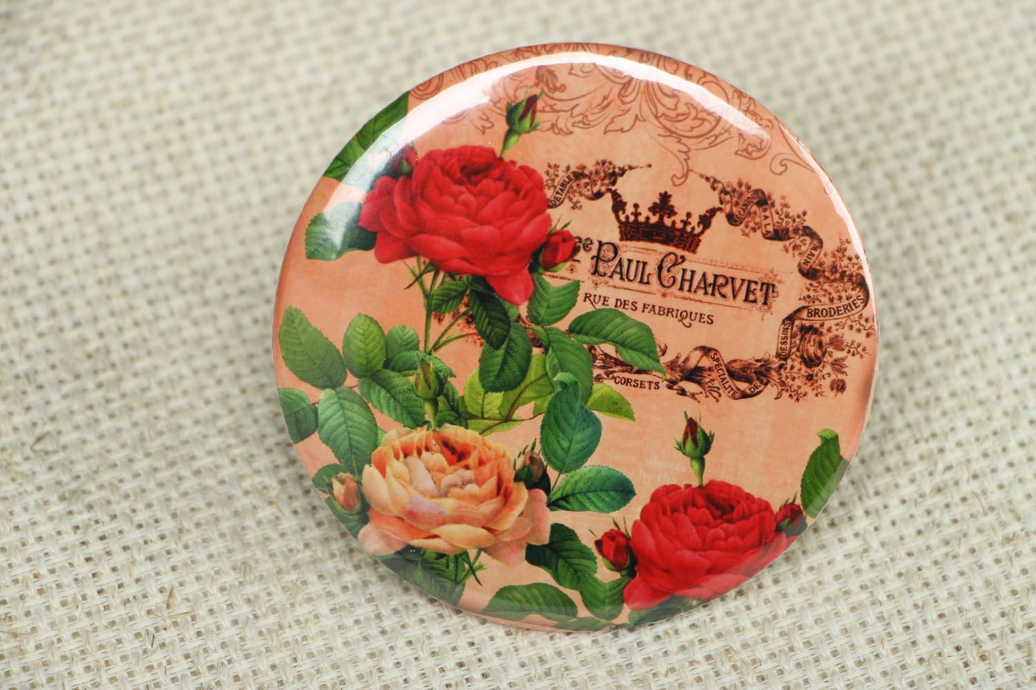 Beautiful pocket mirror for girls photo 1