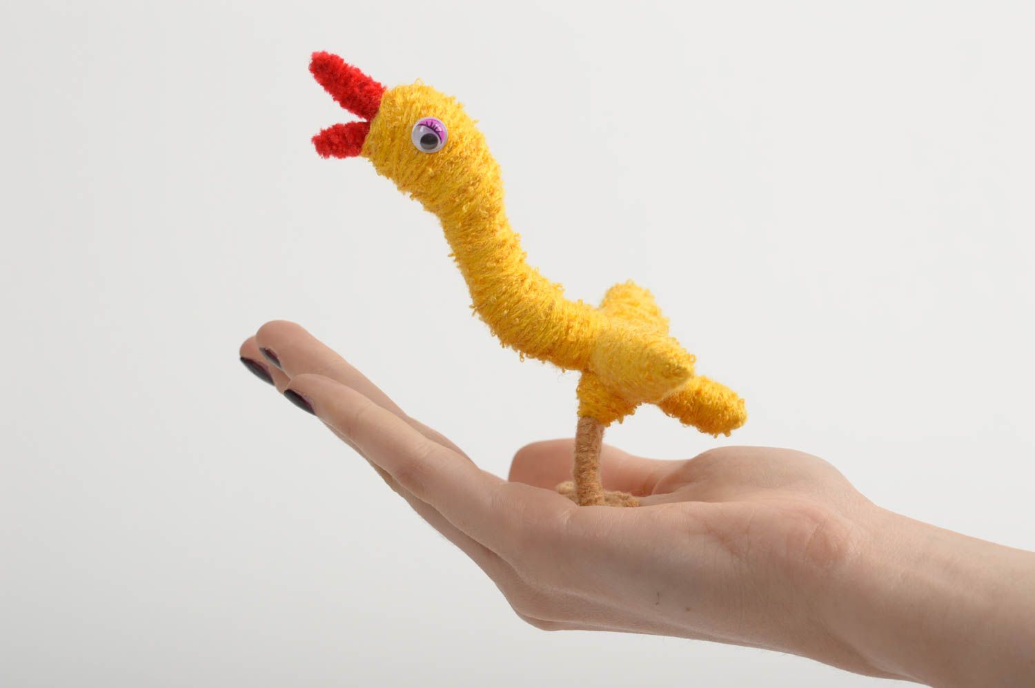 Juguete artesanal con forma de pato para decorar la casa regalo para niños foto 1