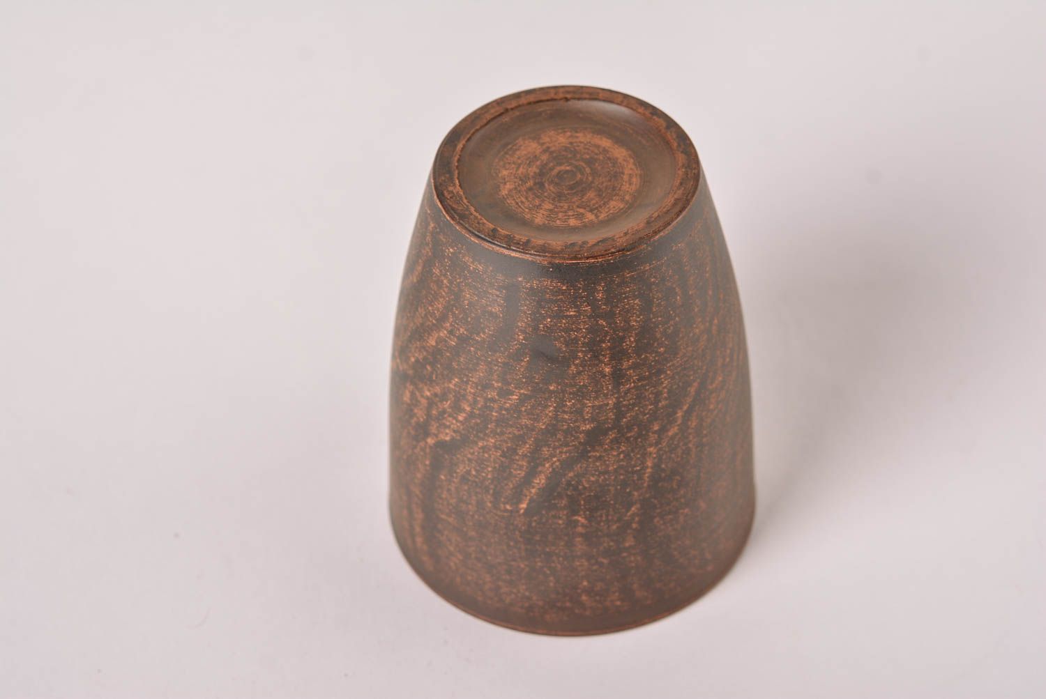 Becher aus Ton handgefertigt Keramik Trinkbecher Designer Geschirr 250 ml foto 5