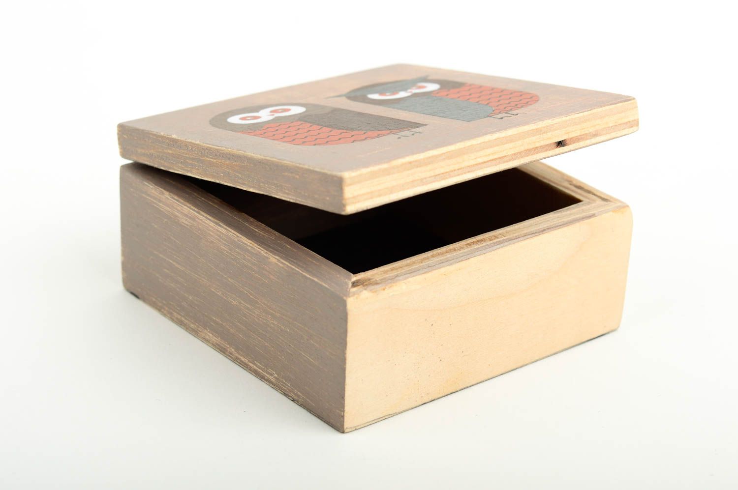 Petite Boîte bois fait main Accessoires maison design Idée déco intérieur photo 4