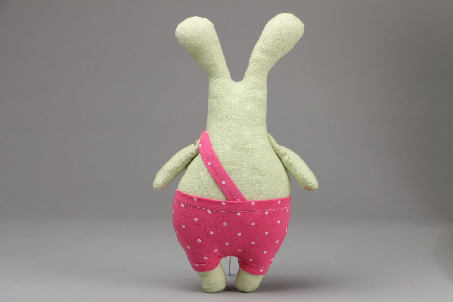 Soft toy Hare in Trousers photo 2