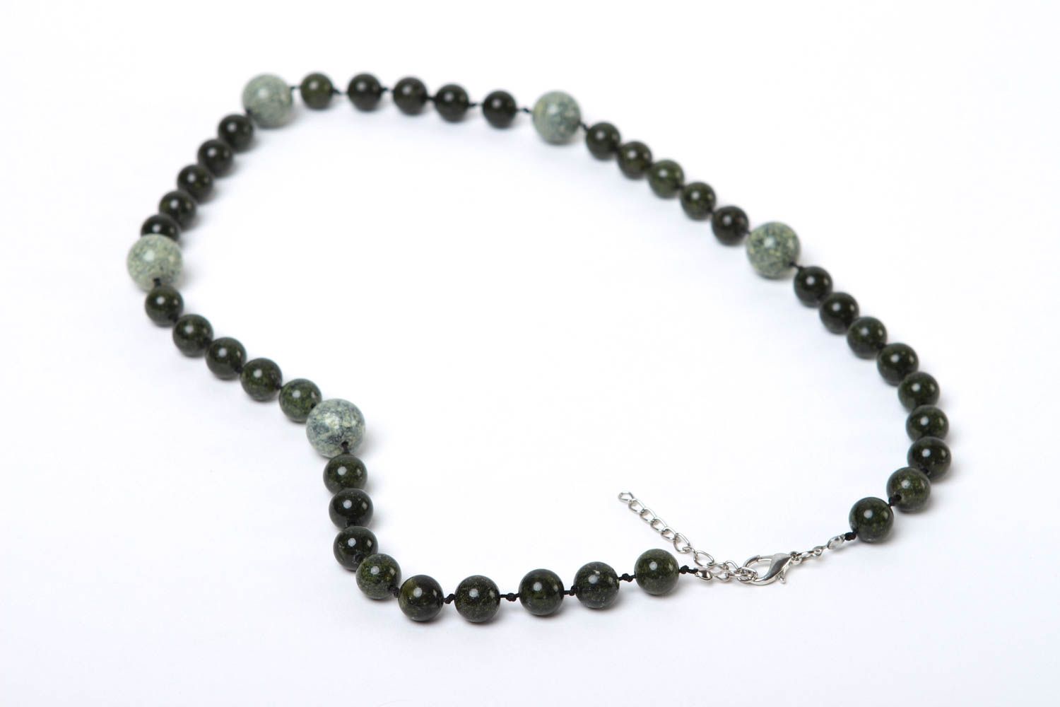 Handmade jewelry designer bead necklace neck accessory stone jewelry gift ideas photo 4