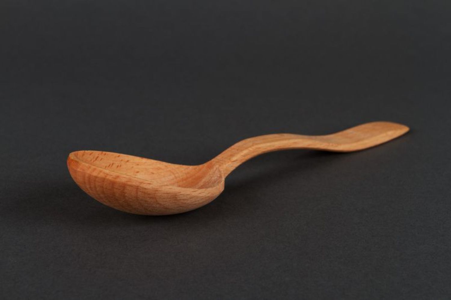 Cucchiaio di legno fatto a mano stoviglie di legno attrezzi da cucina
 foto 5