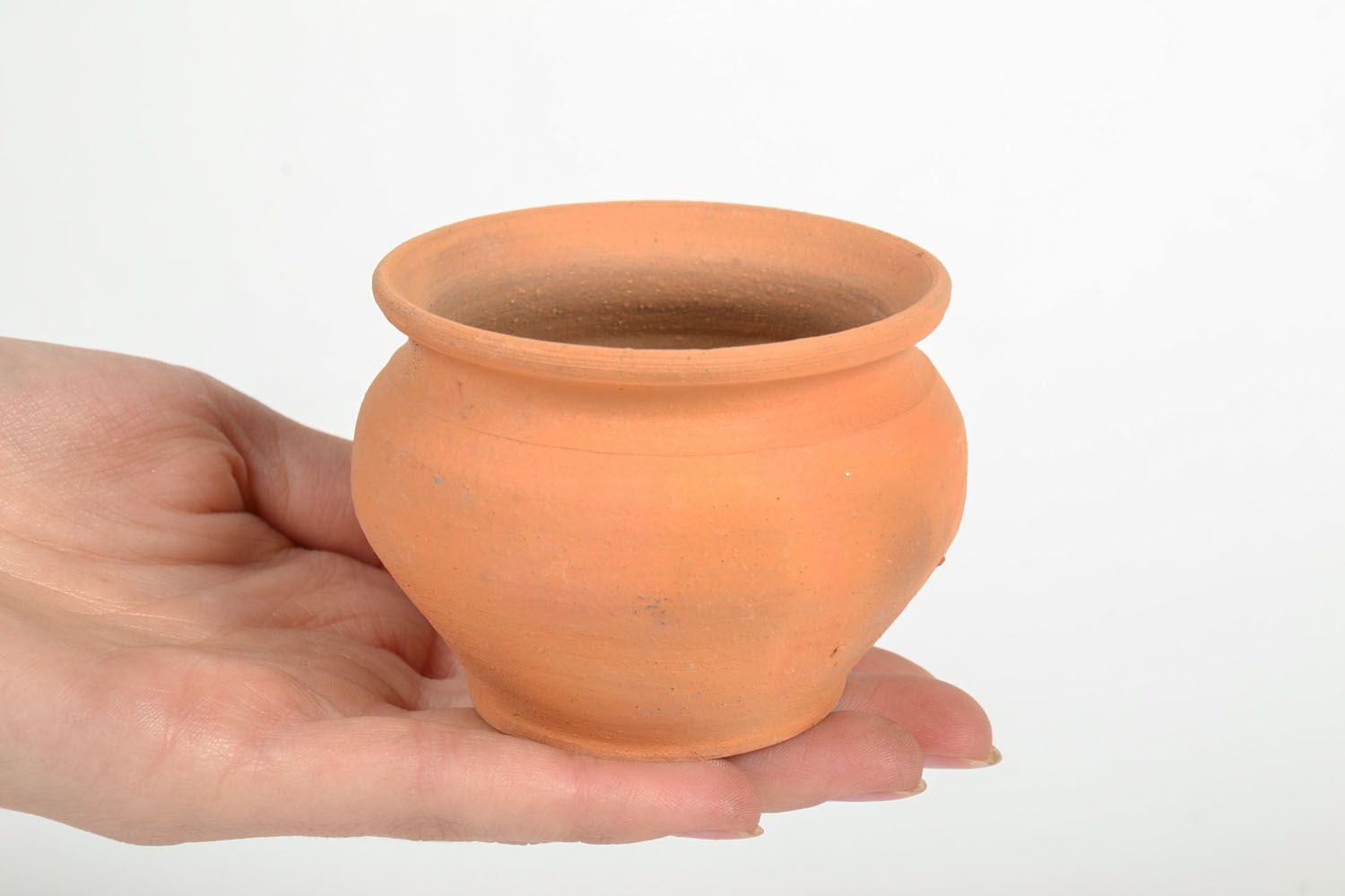 Pot en céramique décoratif fait main photo 5