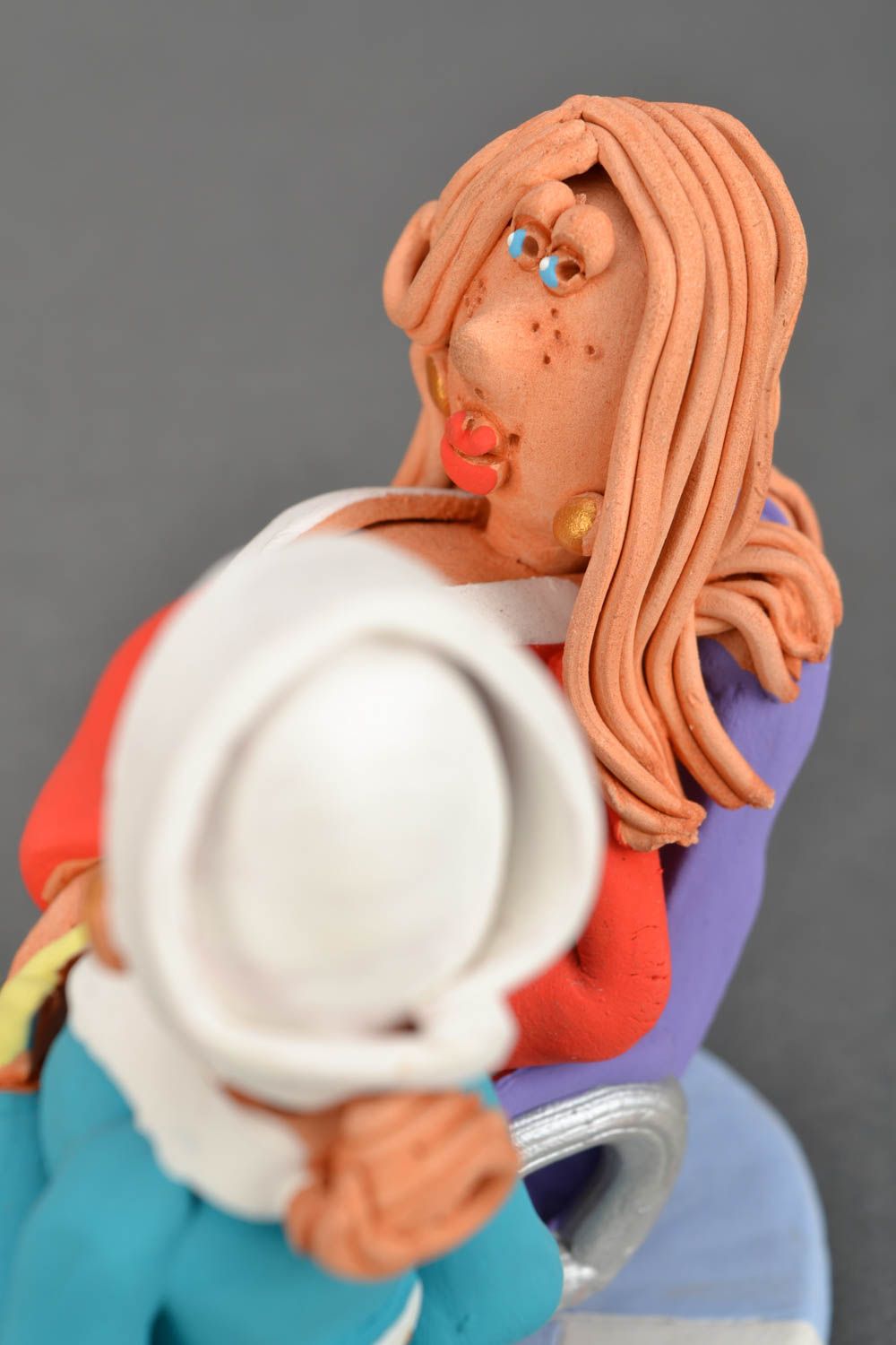 Handmade Figurine aus Ton  foto 4