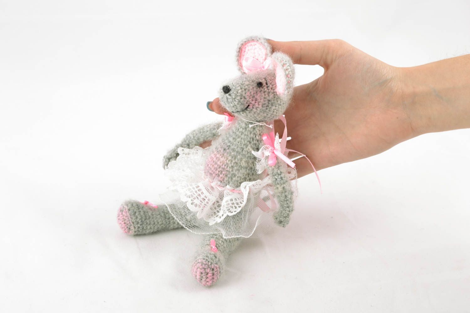 Crochet toy Mouse photo 4