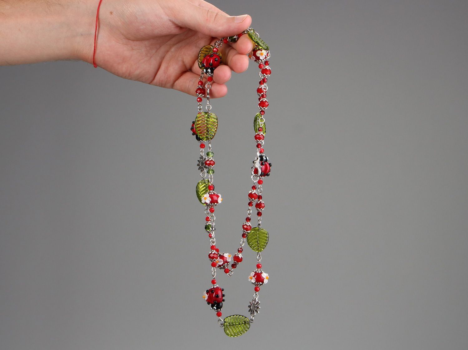 Beads from Italian glass, lampwork photo 4