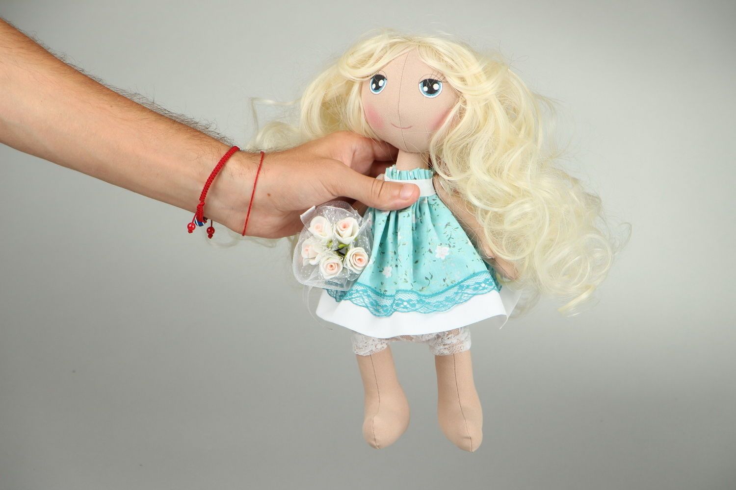 Кукла мягкая Девочка фото 4