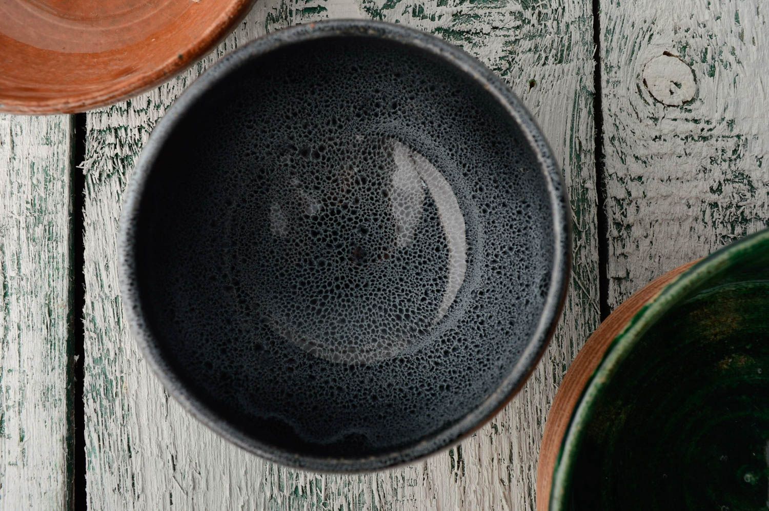 Handmade ceramic bowl photo 3