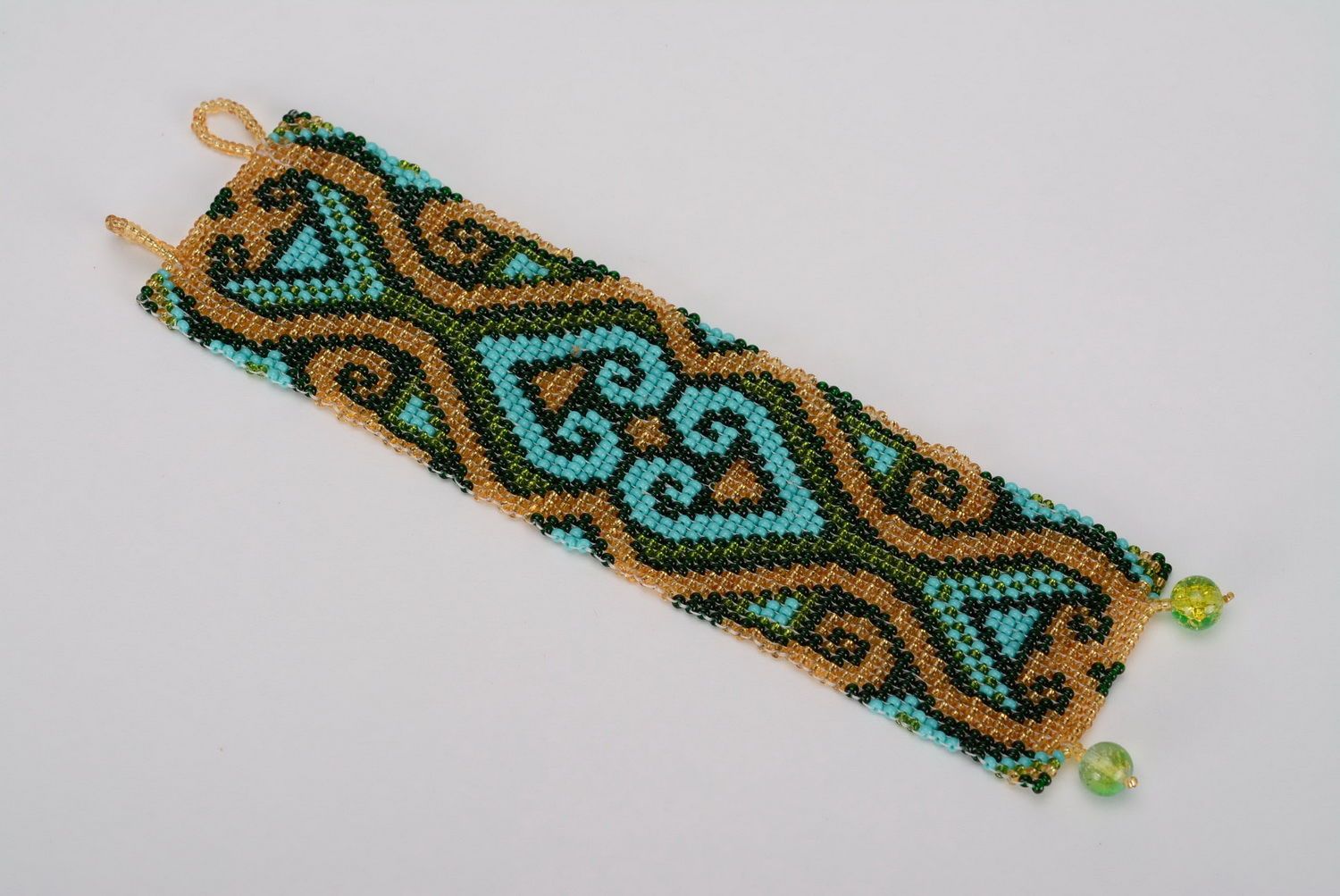Bracelet made of Czech beads photo 1