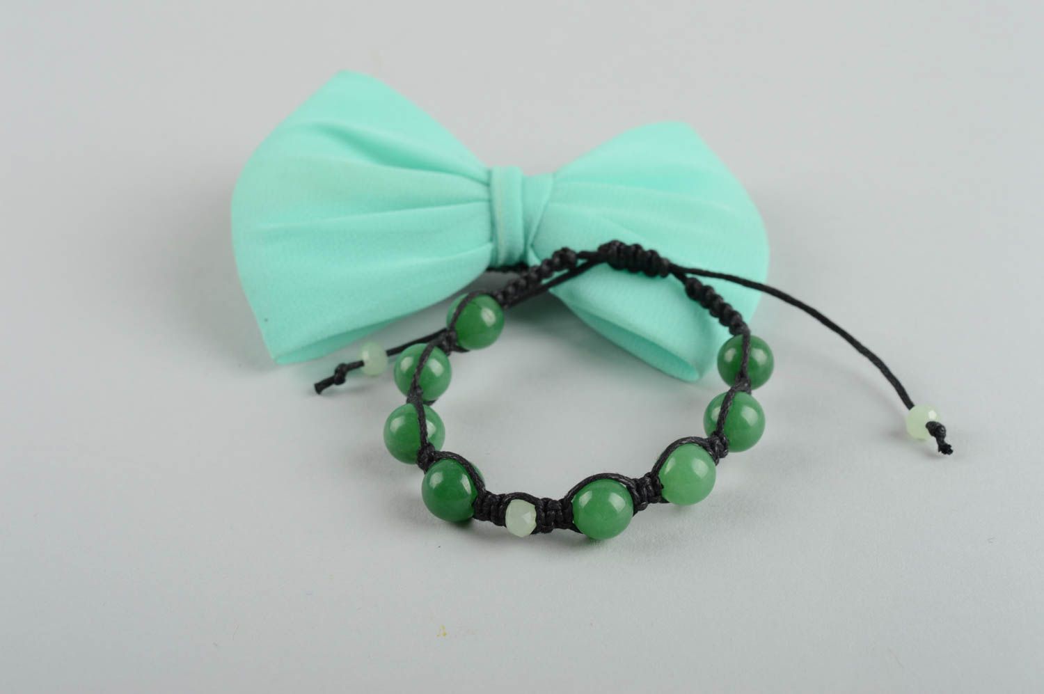 Cord bracelet agate jewelry handmade accessories bracelets for women gift ideas photo 1