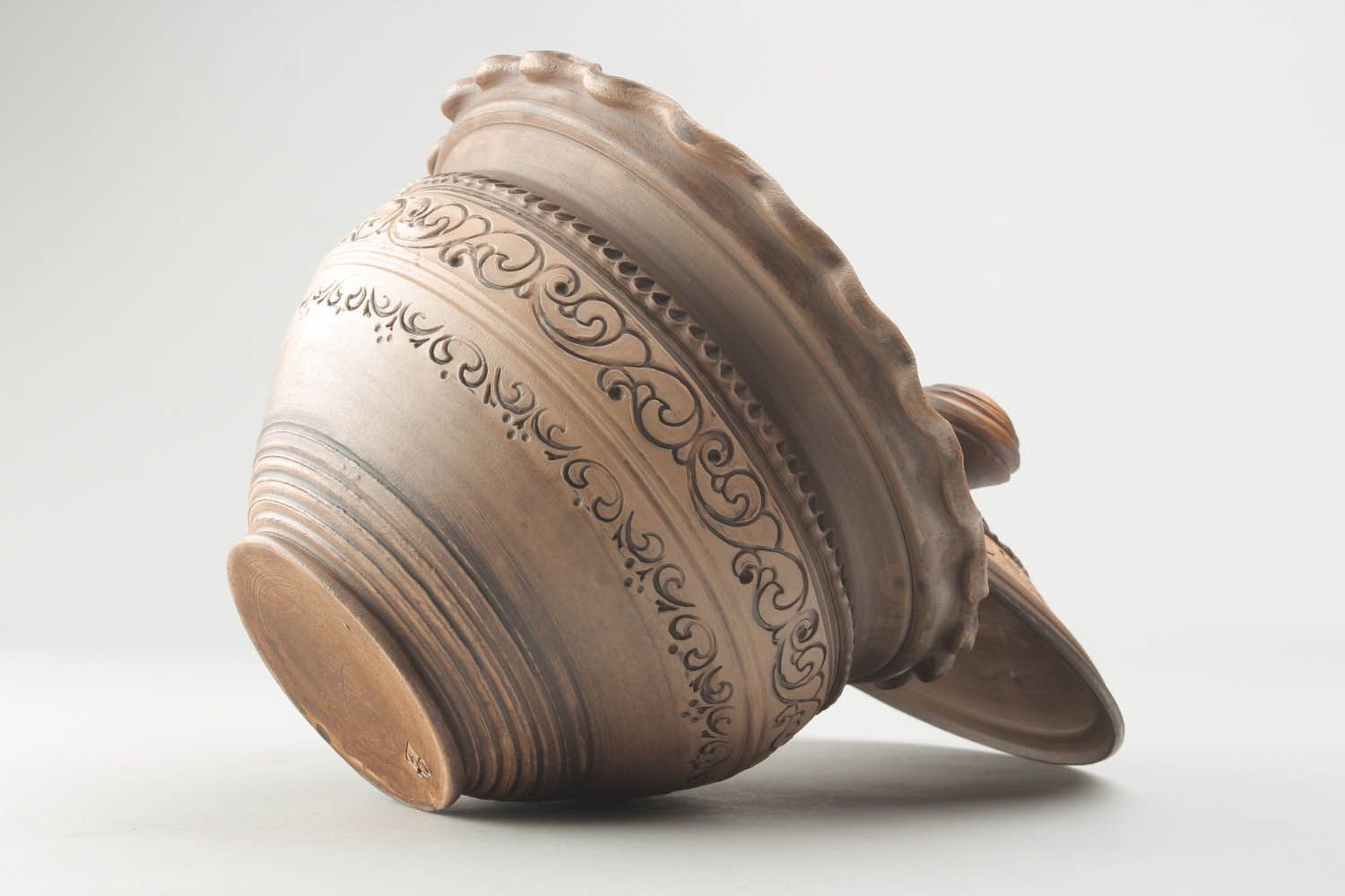 Ceramic handmade pot  photo 5