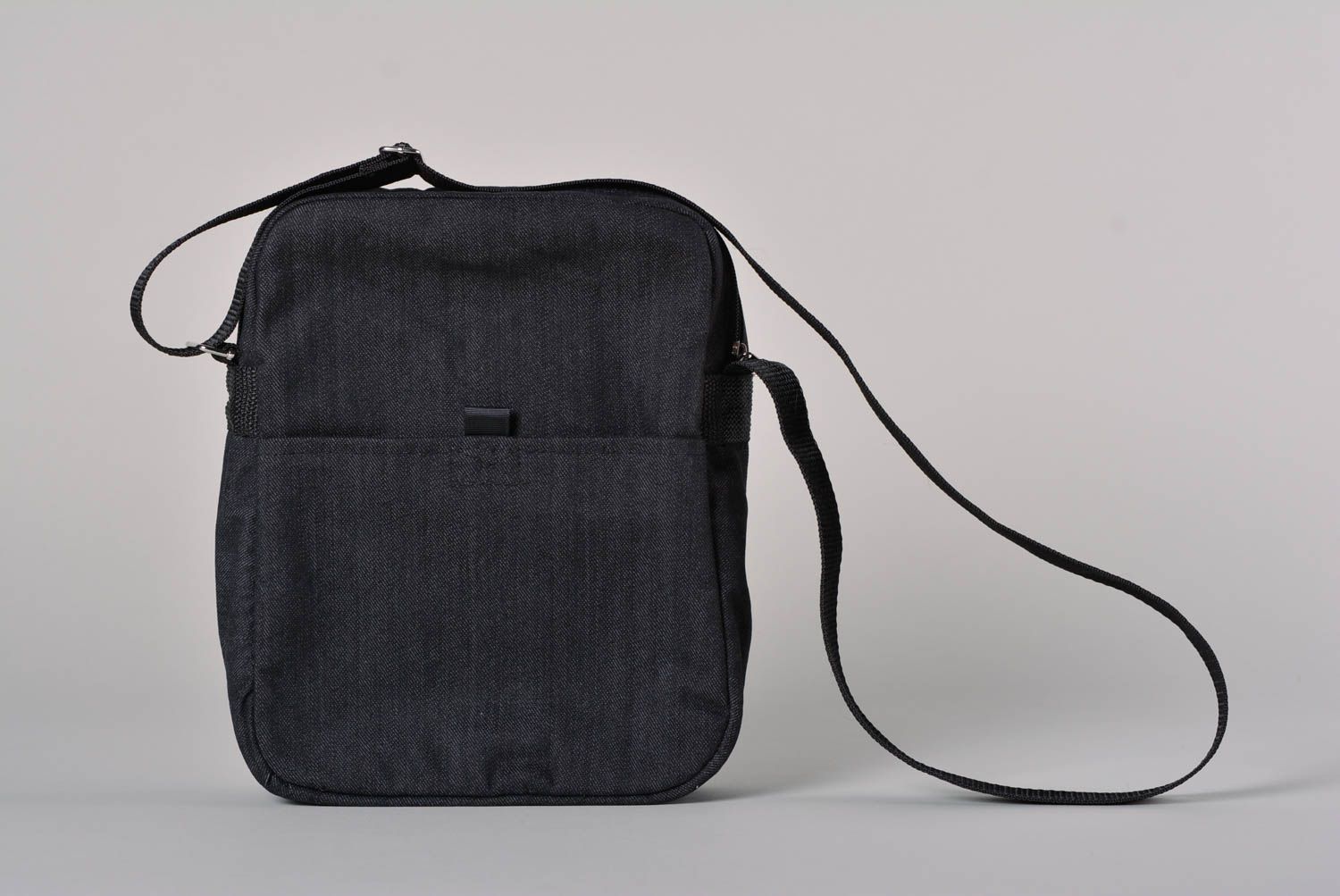 La borsa con manico corto fatta a mano accessorio da donna borsa in tessuto foto 3