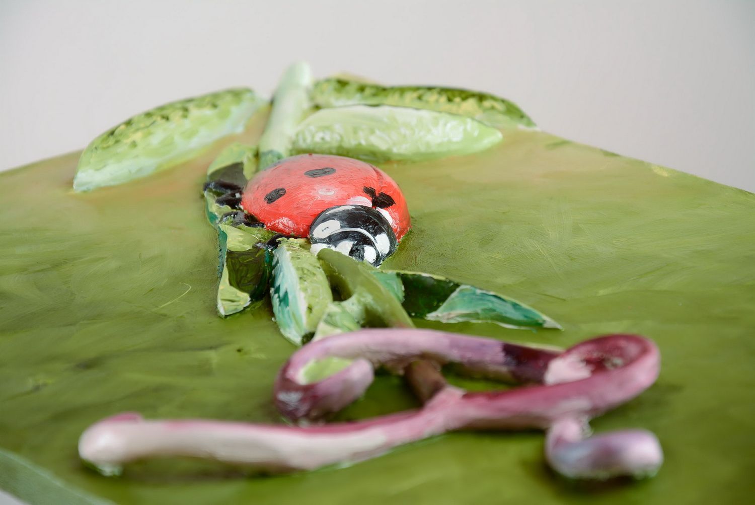 Ölgemälde Marienkäfer foto 3