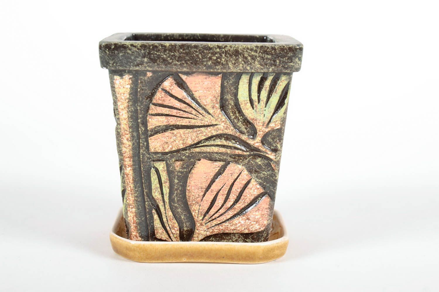 Keramik-Blumentopf foto 1