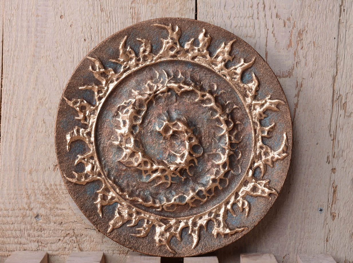 Plate talisman Spiral photo 1