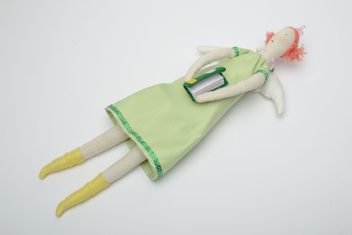 Игрушка кукла из ткани королева  фото 2