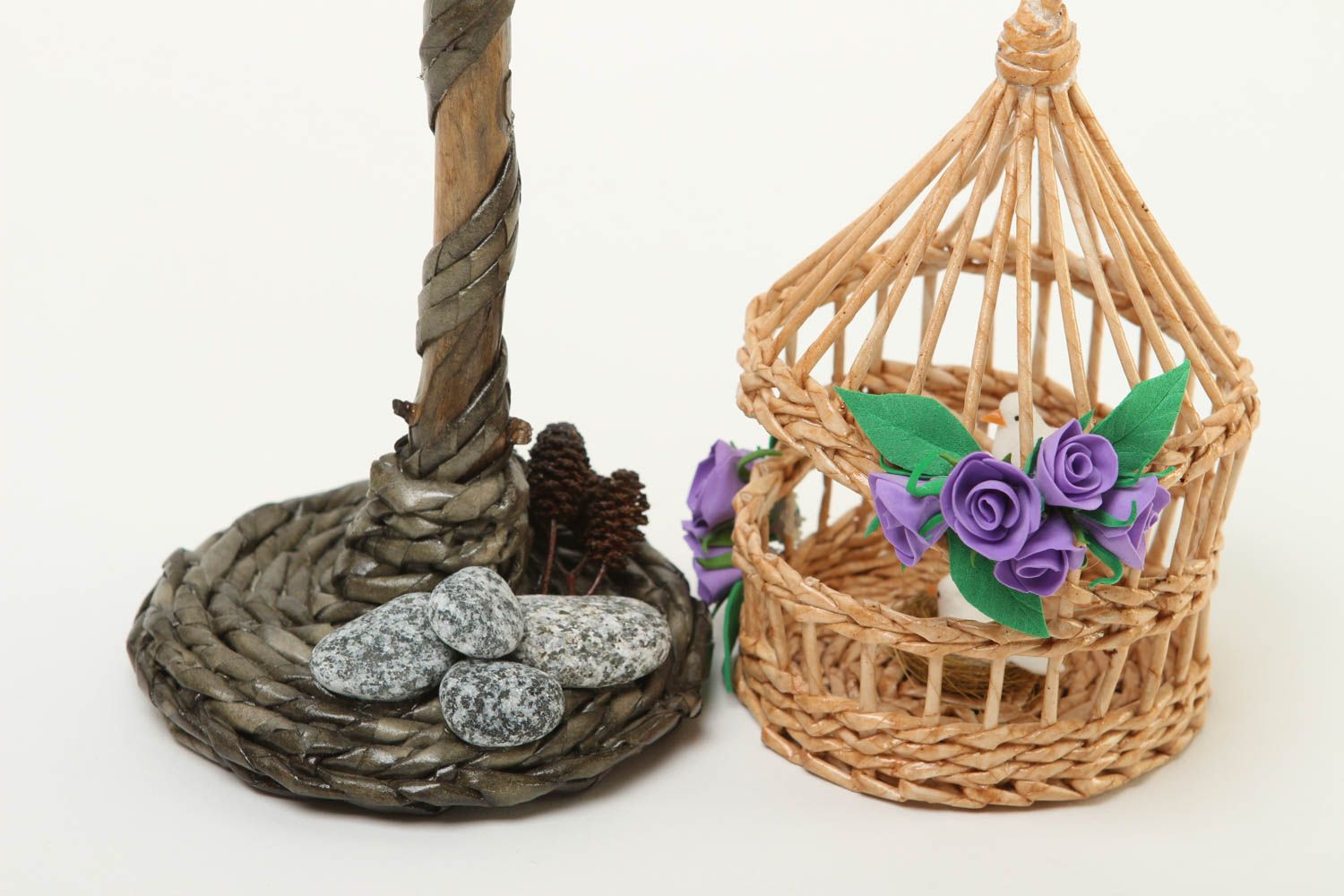 Schmuckständer Baum handmade Schmuck Halter originell Geschenkideen für Mädchen foto 4