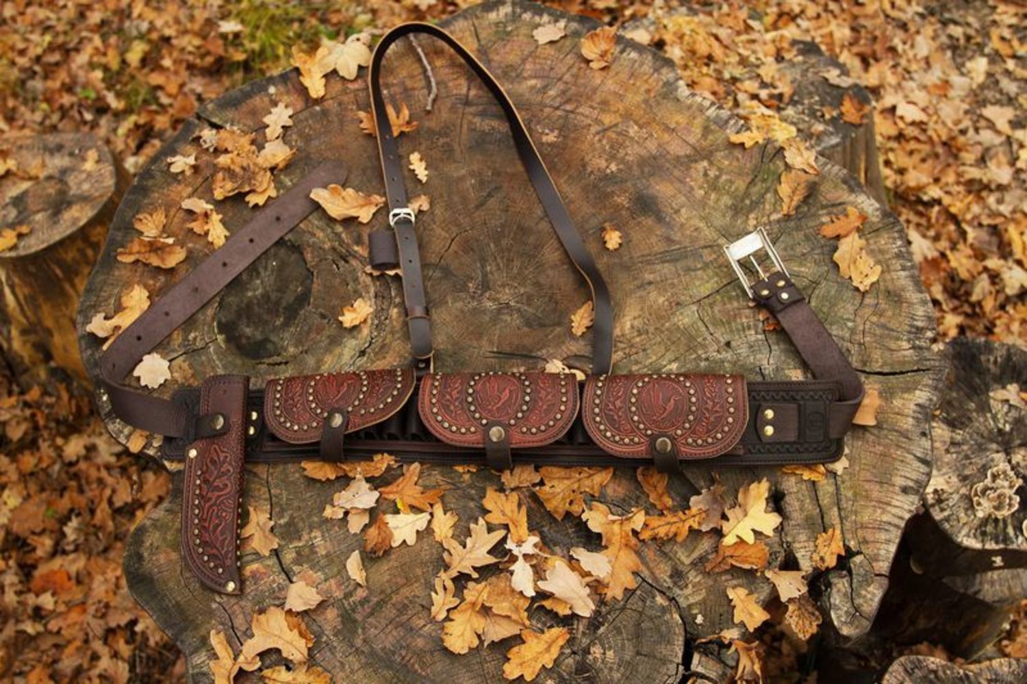 Leather belt photo 1