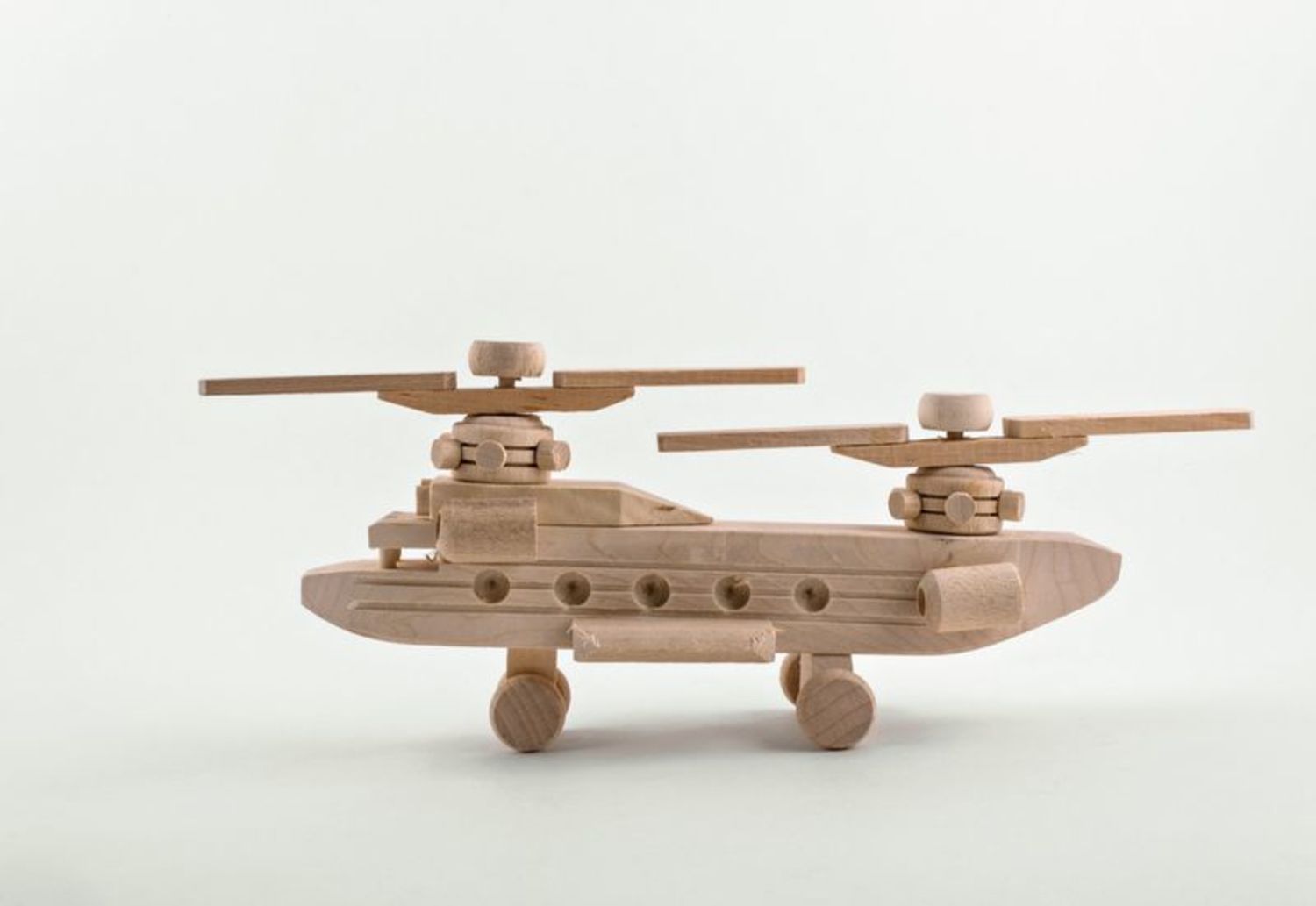 Деревянная игрушка Вертолет фото 3