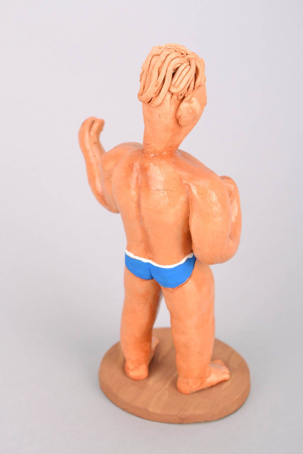 Clay figurine Bodybuilder photo 4