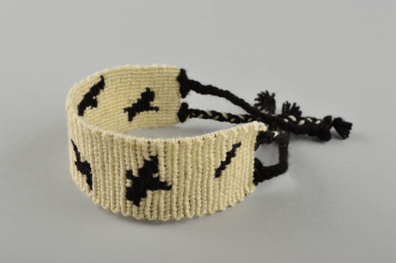 Stylish handmade bracelet woven thread bracelet cool accessories for girls photo 2