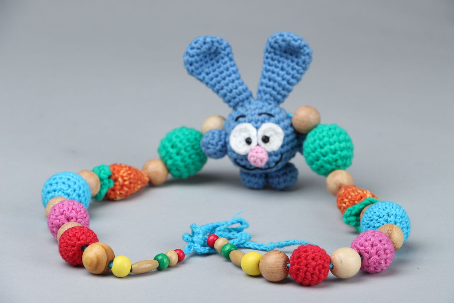 Sling bead necklace Bunny photo 2