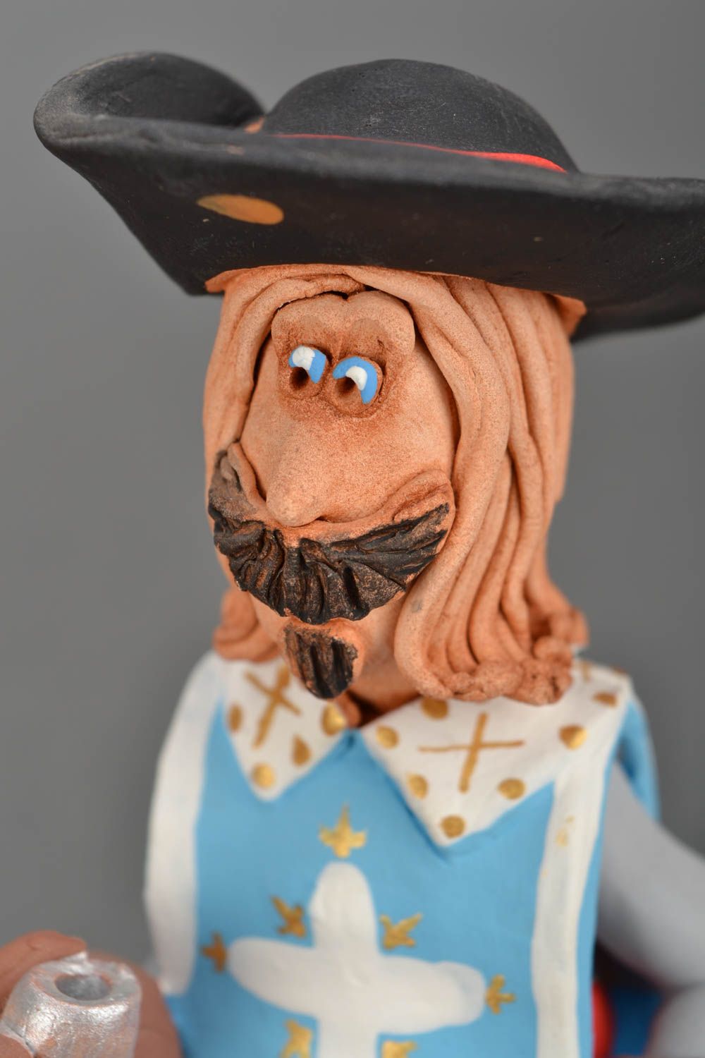 Ceramic figurine French Musketeer photo 5