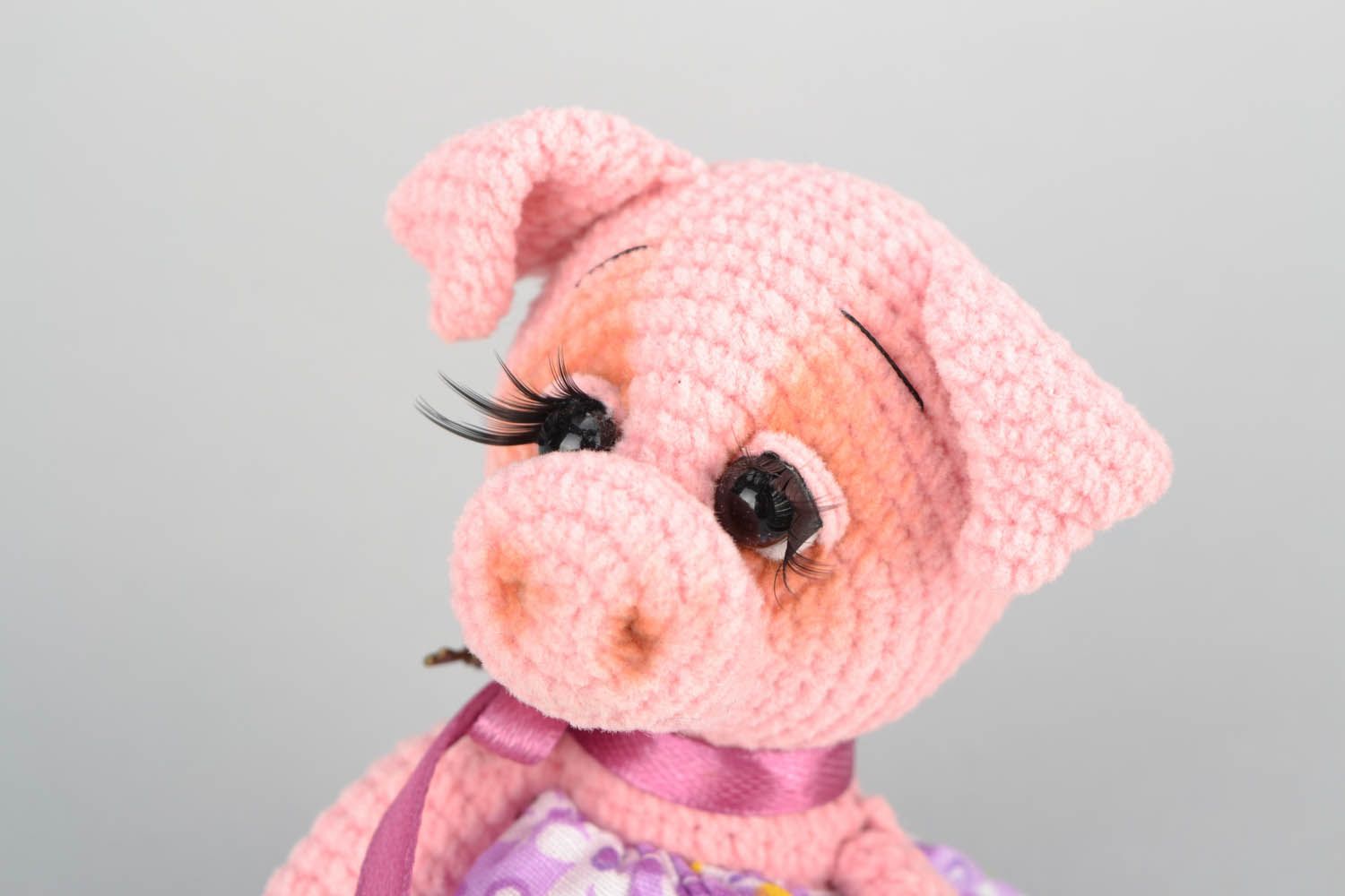 Crochet toy Monyasha Piggy photo 3