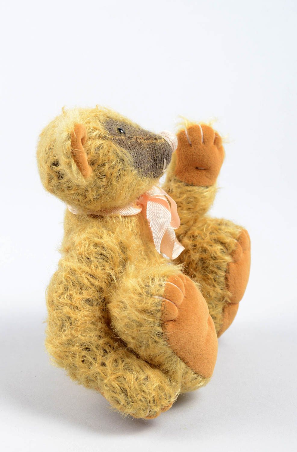 Handmade stylish soft toy beautiful interior toy textile toy present for kids photo 3