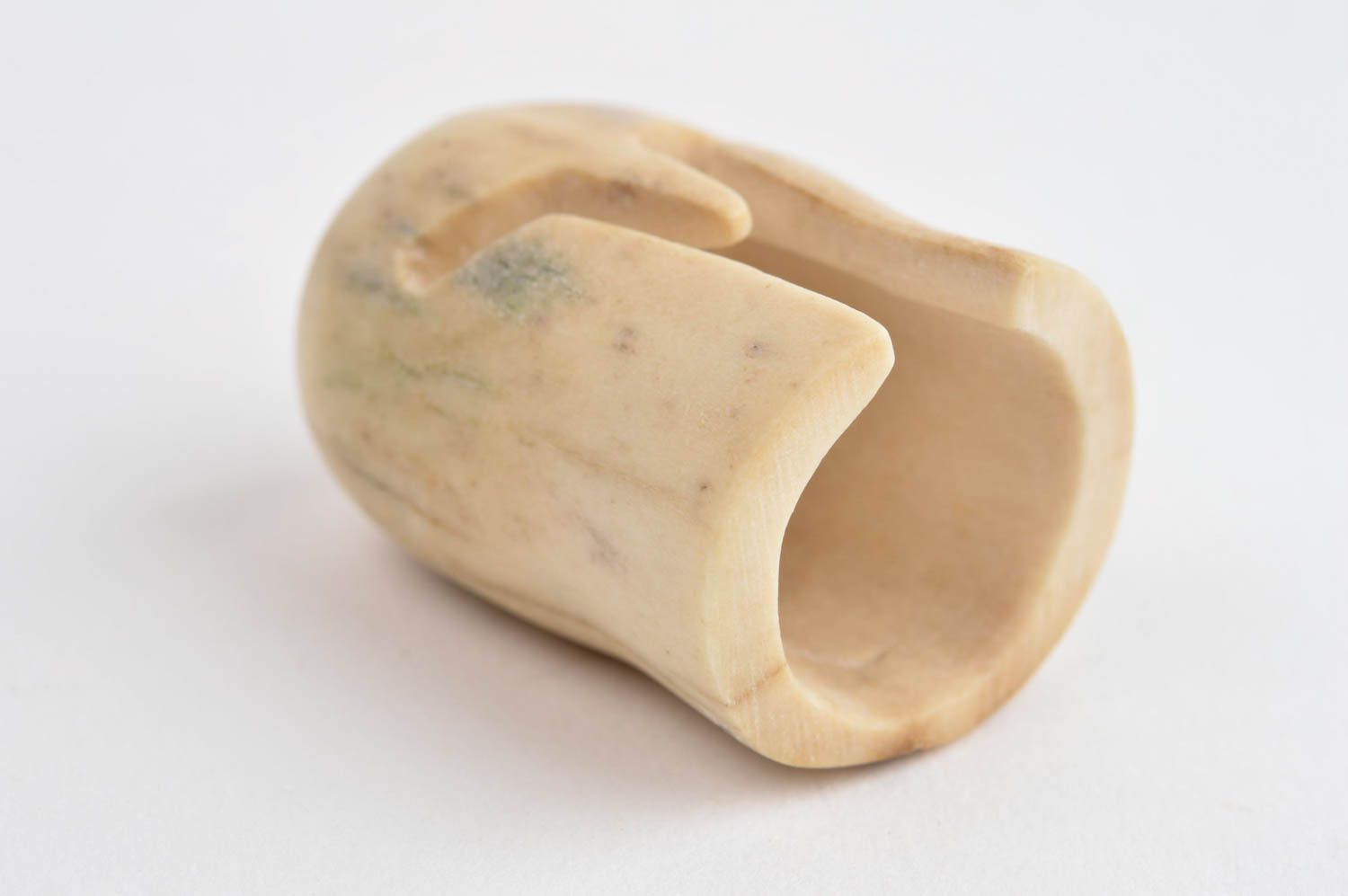 Handmade Fingerhut zum Nähen Zubehör zum Sticken originelles Geschenk für Frauen foto 4