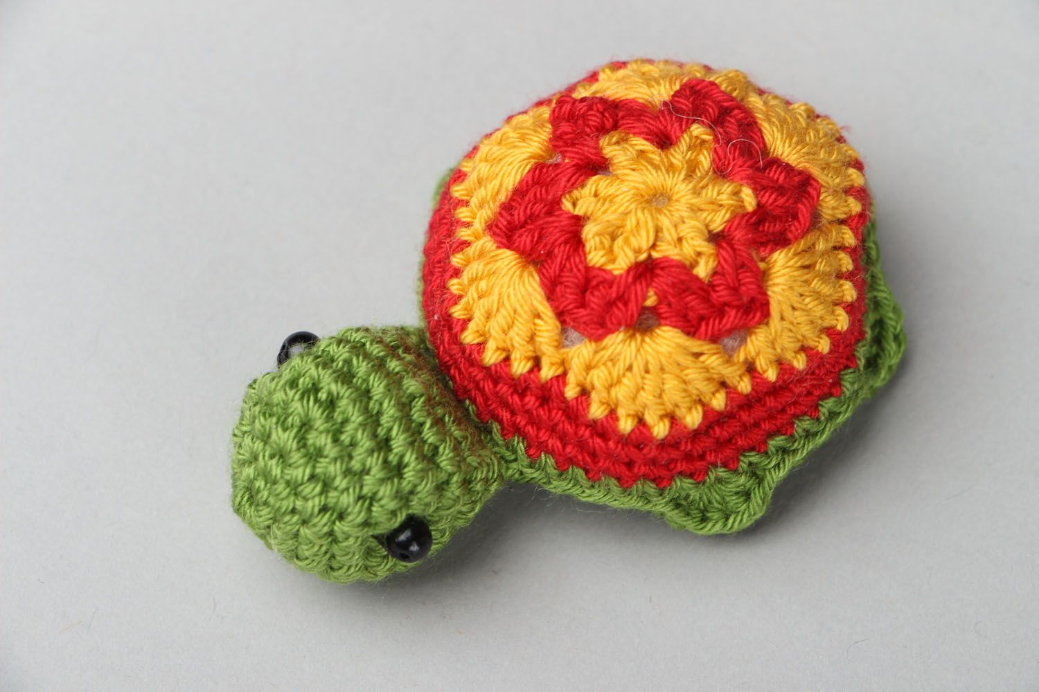 Crocheted toy Turtle photo 2