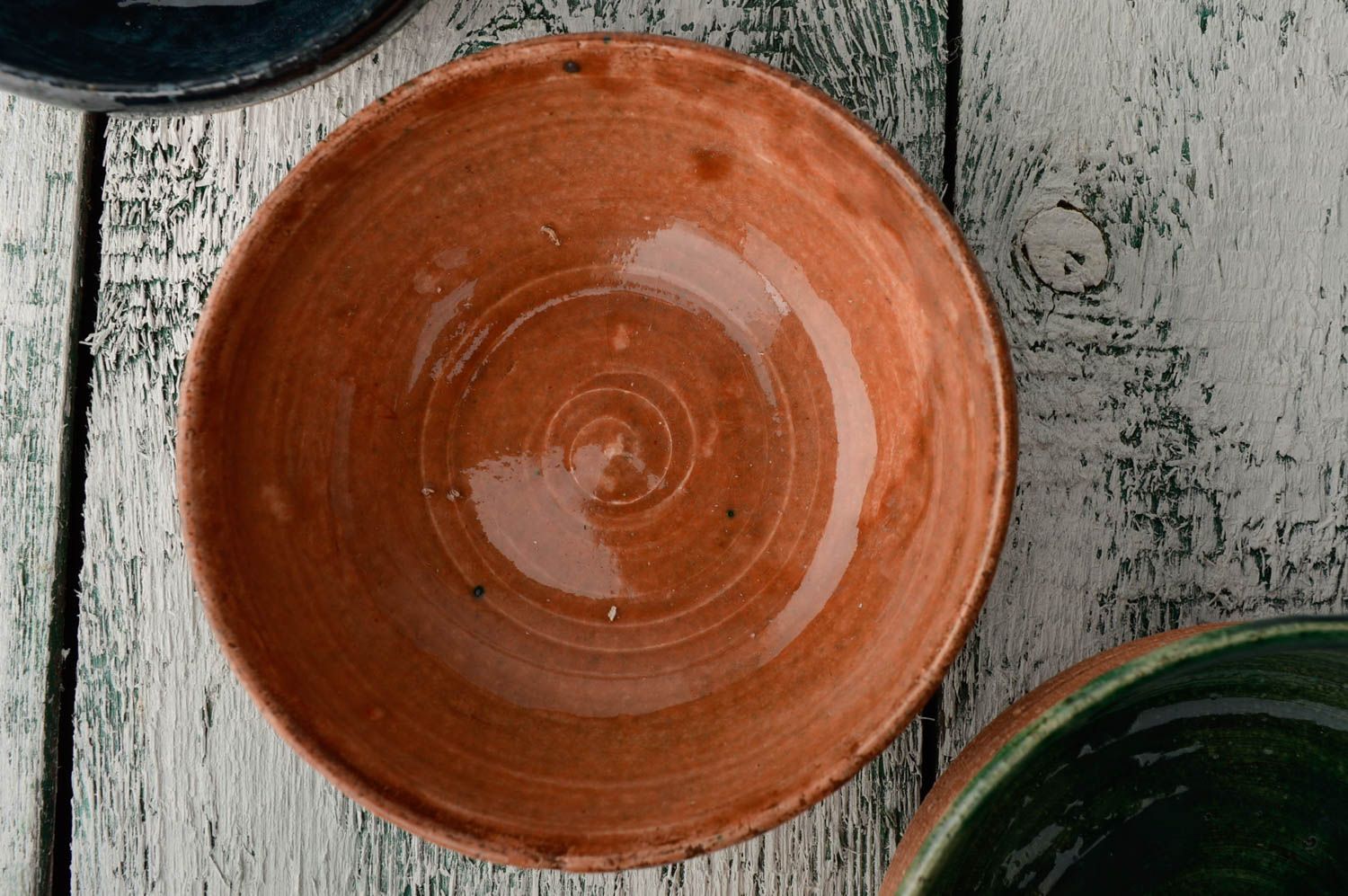 Unusual ceramic bowl photo 3