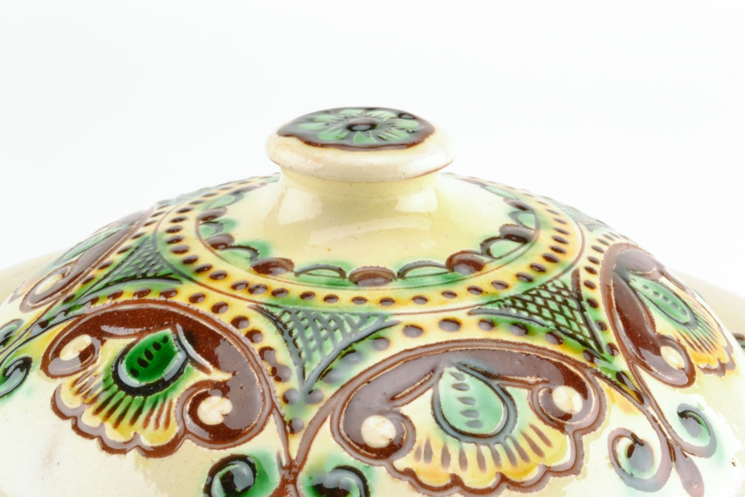 Ceramic bowl for cream photo 3