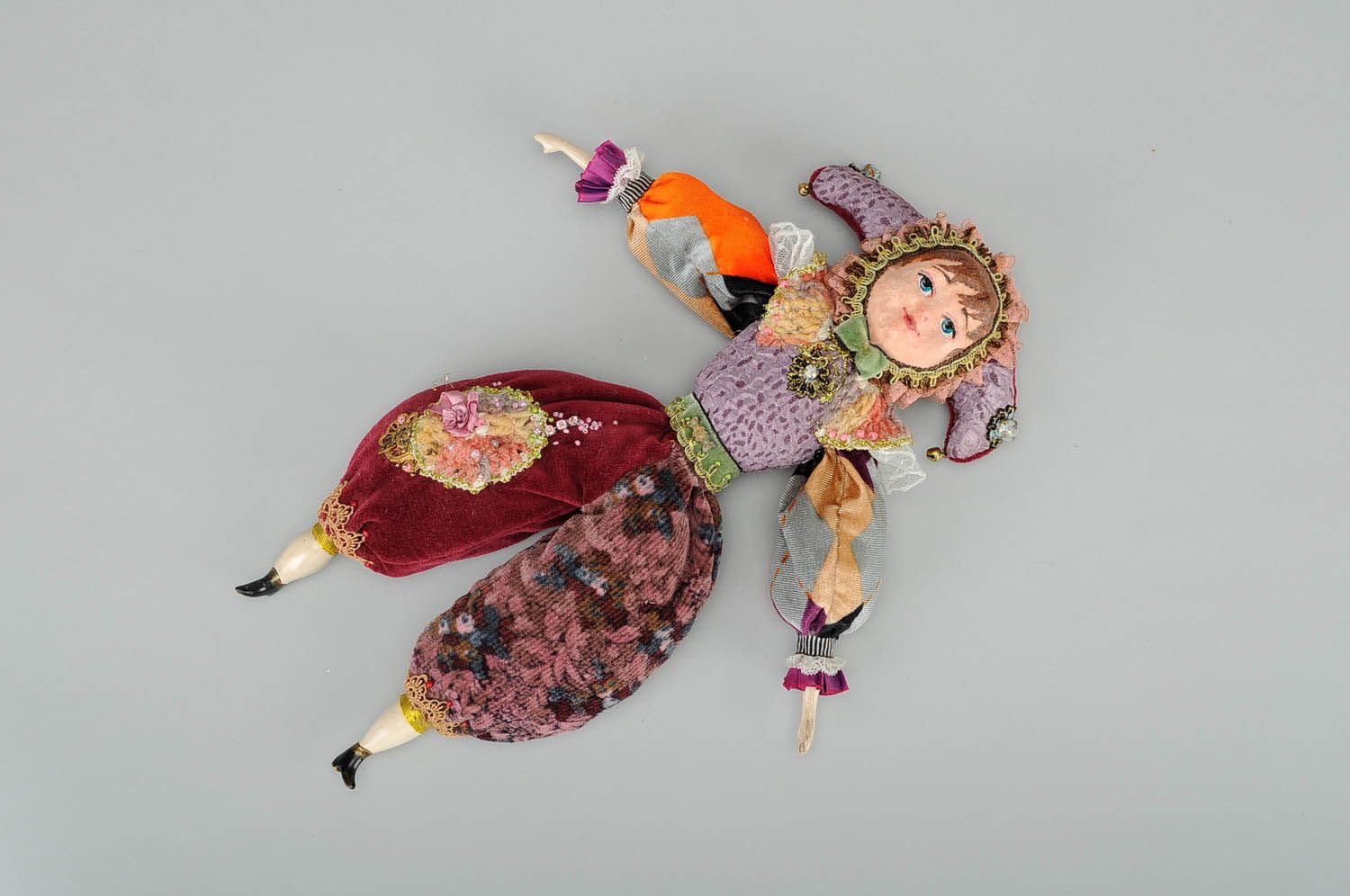 Jouet-poupée décoratif de chiffon Petrushka photo 1