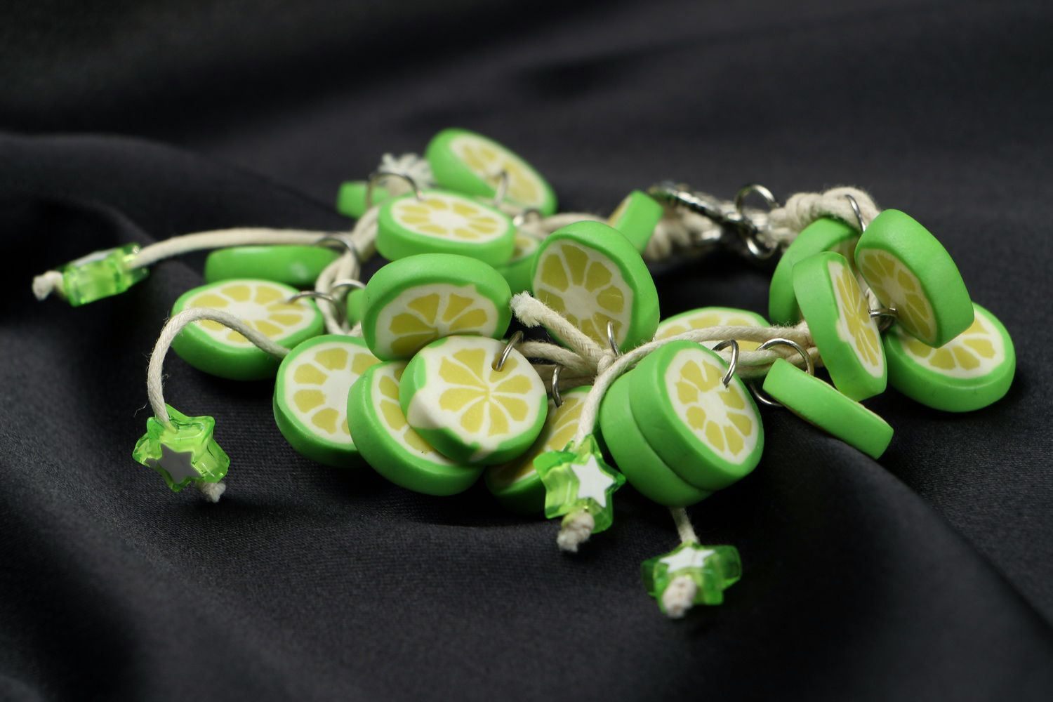 Grünes Armband Limette foto 4