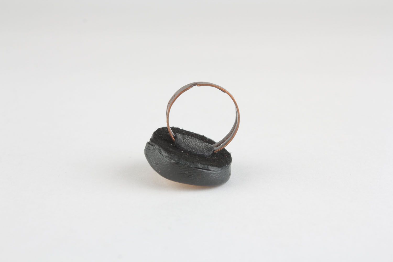 Кольцо из полимерной глины фото 3