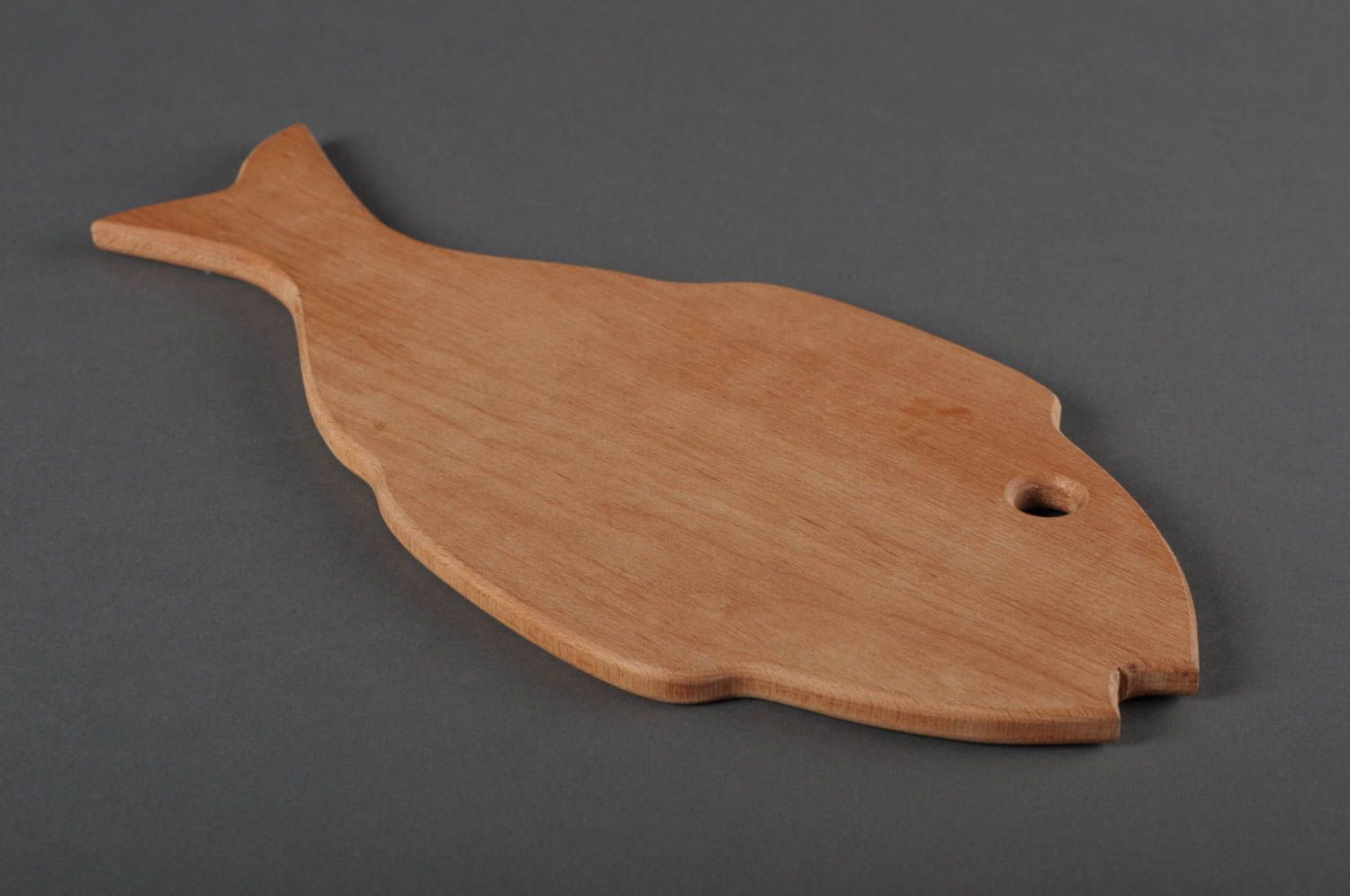 Разделочная доска ручной работы деревянная доска Рыба кухонный аксессуар фото 2