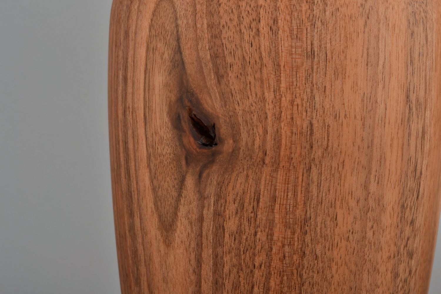 12 inches wooden vase in modern style for home décor 2,8 lb photo 2